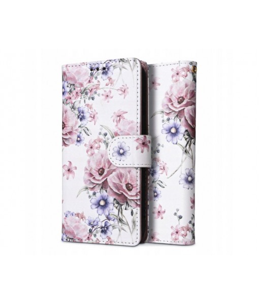 Husa Samsung Galaxy A54, Tech-Protect Wallet, Flower